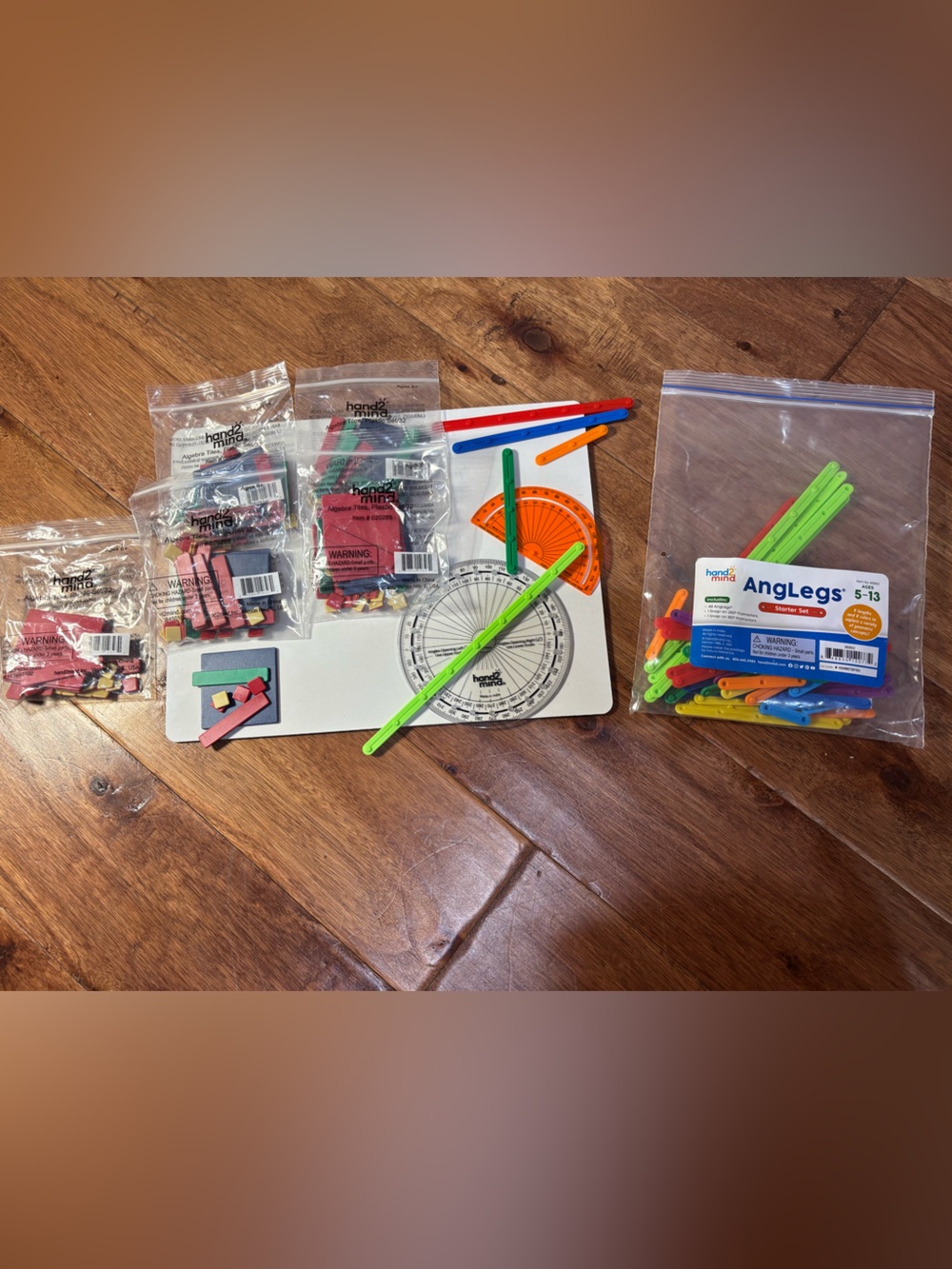 NEW Math Hands-On Manipulatives AngLegs Algebra Geometry Homeschool Classroom